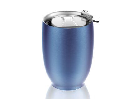 modry thermo hrnek na kavu