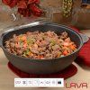 wok s poklici 30cm
