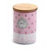 1419 natura keramicka doza 16x11 cm ruze