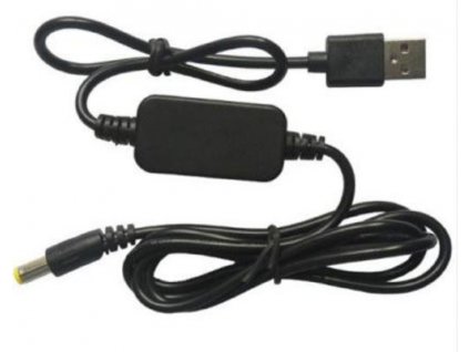 Redukce USB - DC 5,5/2,1mm 5-12V