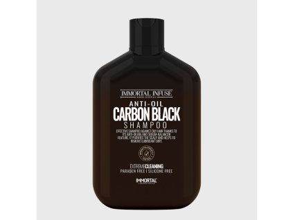 immortal infuse carbon black anti oil sampon pro mastne vlasy