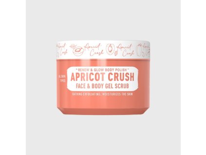 Immortal Infuse Apricot Crush Face & Body Gel Scrub čisticí peeling na obličej a tělo 300 ml