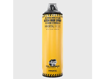 Immortal Infuse Beton Mega Strong Hair Spray silně fixační lak na vlasy s keratinem 500 ml