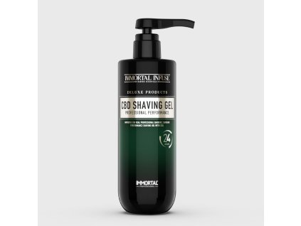 immortal infuse cbd shaving gel 475ml