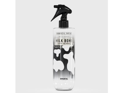 immortal infuse milk bomb leave in spray bezoplachovy sprej na vlasy 500ml