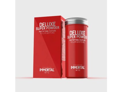 Immortal NYC Deluxe Super Powder Mattifying Texture pudr na vlasy 30 g