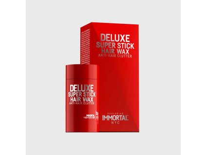 Immortal NYC Deluxe Super Stick Hair Wax stylingový vosk na vlasy v tyčince 30 ml
