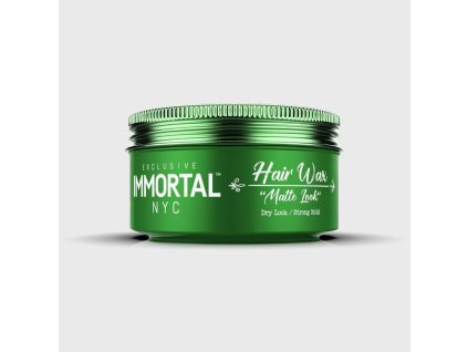 Immortal NYC Matte Look Hair Wax matný vosk na vlasy 150 ml