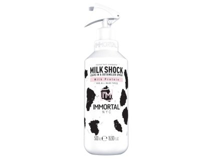 Bezoplachový kondicionér a sprej na rozčesávání s mléčným proteinem Milk Shock Leave-In & Detangler Spray 500 ml