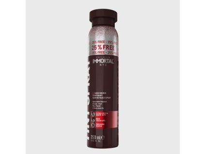 Immortal NYC Tint Spray Dark Brown dočasný retušovací sprej na vlasy tmavě hnědá 250 ml