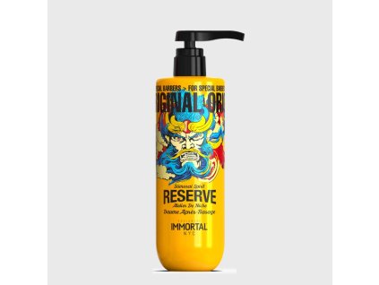 Immortal NYC Reserve Samurai Spirit Aftershave Balsam For Special Barbers balzám po holení 500 ml