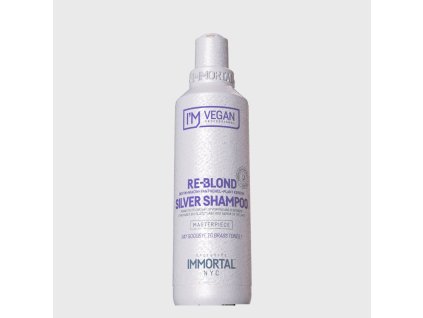 Šampon pro neutralizaci žlutých tónů Immortal Vegan Re Blond Silver Shampoo 250 ml