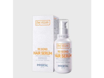 Pečující a obnovující vlasové sérum Immortal VEGAN Re Bond Hair Serum 100 ml