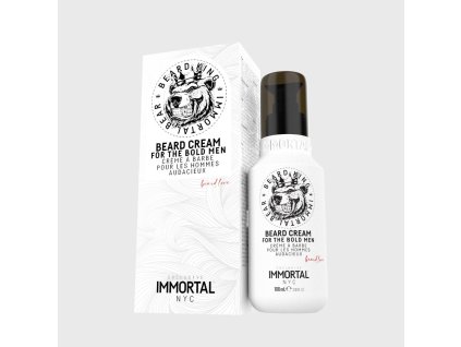 Immortal NYC Beard King Beard Cream stylingový krém na vousy 100 ml