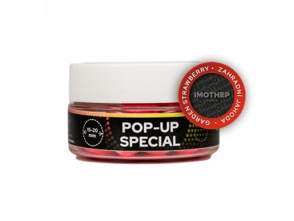 POP UP FLUO GARDEN STRAWBERRY záhradná jahoda 15mm 50g