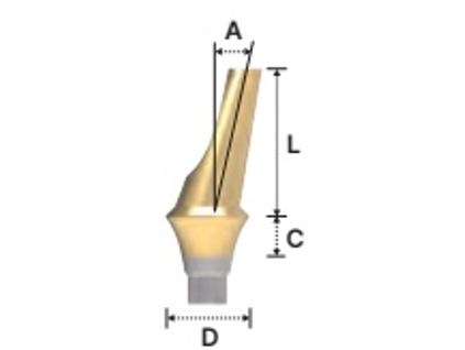 Angulated Abutment Narrow