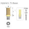 Hybrid L Ti-Base Narrow