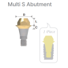 Multi S Abutment Narrow