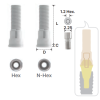 Multi Plastic UCLA Cylinder