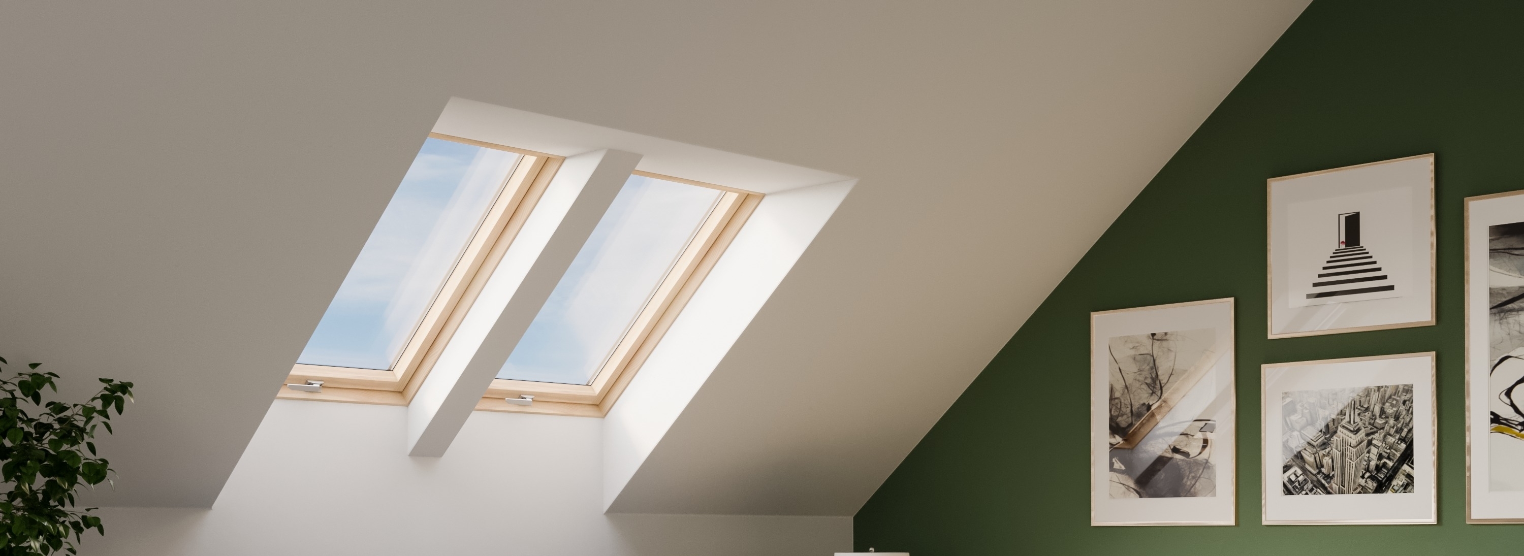 Dřevěná střešní okna