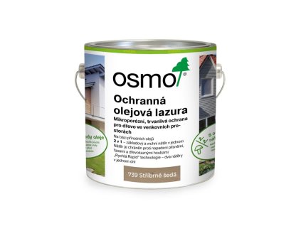 739 Lazura, Stříbrně šedá 2,5 l