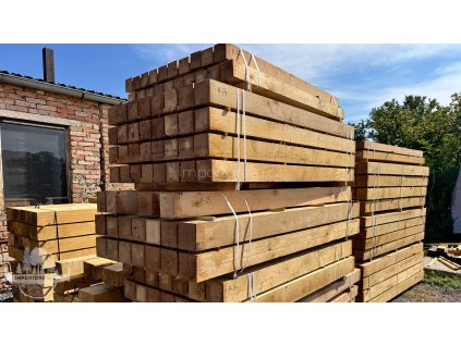 dubove hranoly 125x125mm