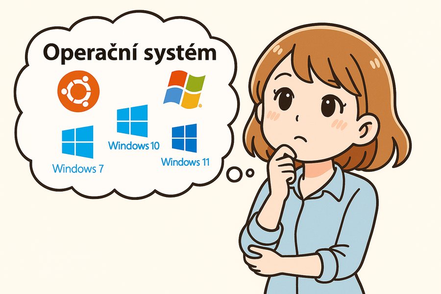 Windows 11 Pro – notebook připraven k použití