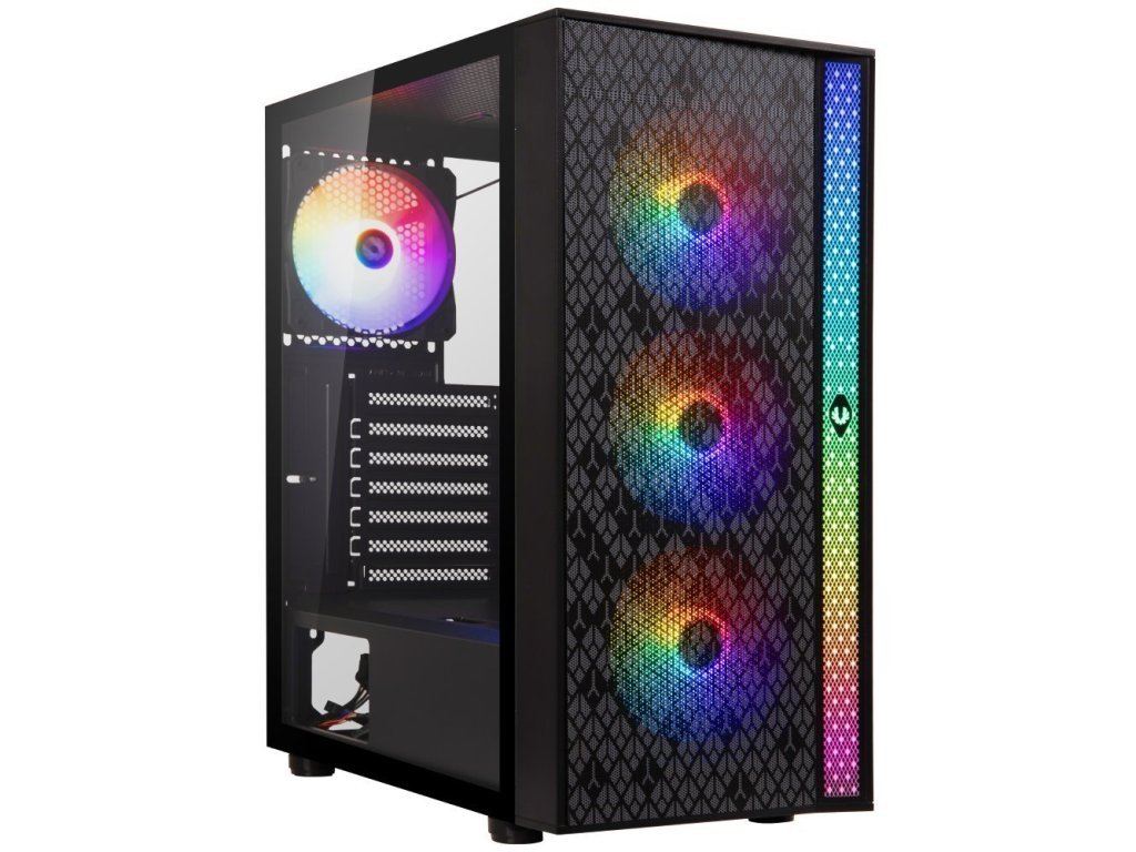 BitFenix Light vyobrazení hlavní fotky z mírného nákldu na herní počítač od ImportPc.cz v parametrech Core i9-13900K (24×3.00-5.80 GHz) • 32GB • 1TB SSD • GeForce RTX 3080 • Win 11 Pro
