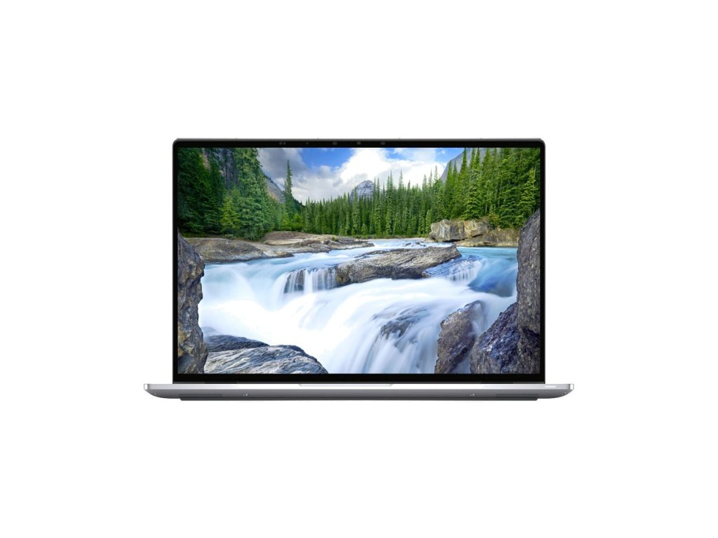 Dell Latitude 9420 2v1 – otevřený notebook z pravého šikmého pohledu s tenkým rámečkem a firemní klávesnicí