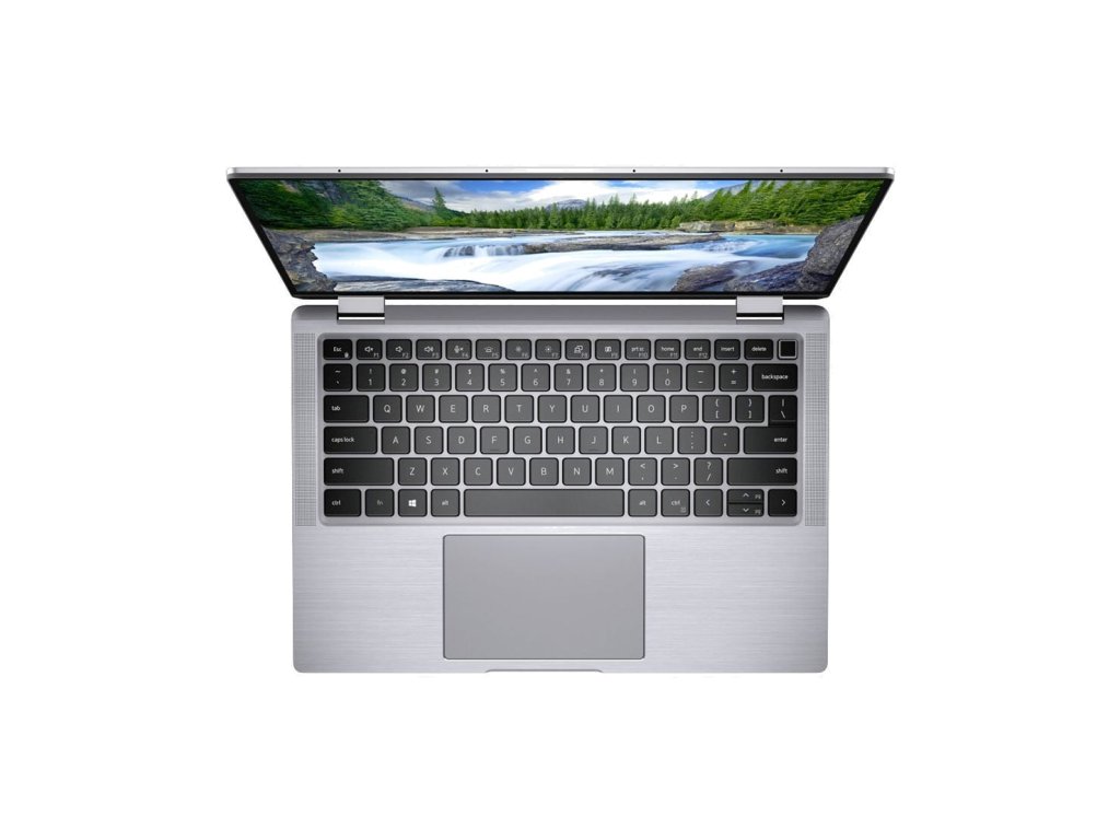 Dell Latitude 9420 2v1 – foceno shora, moderní chiclet klávesnice a prostorný touchpad v hliníkovém provedení