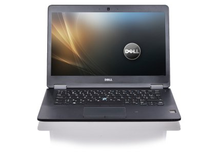 Repasovaný Dell Latitude E7470 – otevřený notebook s matným displejem, firemní klávesnicí a touchpadem, focený z čelního pohledu