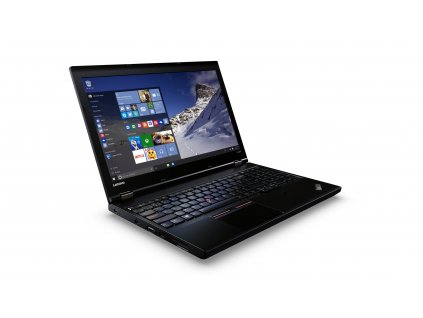 Repasovaný Lenovo ThinkPad L570 – otevřený business notebook s 15,6″ matným displejem, numerickou klávesnicí a odolnou konstrukcí