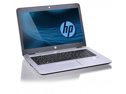 Repasovaný HP EliteBook 840 G3 – otevřený notebook s matným displejem, podsvícenou klávesnicí a tenkým firemním profilem