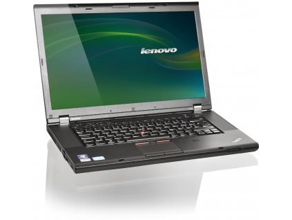 Repasovaný Lenovo ThinkPad T530 – otevřený notebook s matným displejem, numerickou klávesnicí a odolným šasi pro profesionální použití