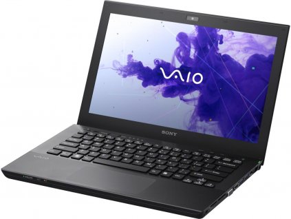 Repasovaný Sony VAIO SVS13118GBB – otevřený stylový notebook s matným displejem, chiclet klávesnicí a tenkým elegantním designem řady VAIO