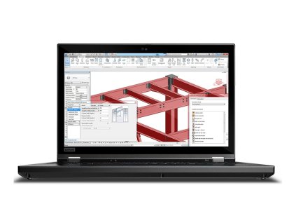 Repasovaný Lenovo ThinkPad P53 – otevřená pracovní stanice s matným displejem, numerickou klávesnicí a robustním firemním tělem