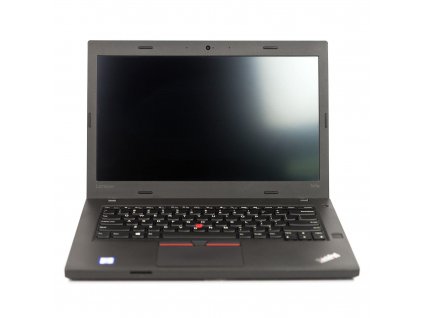 Repasovaný Lenovo ThinkPad T470p – otevřený notebook s 14″ matným displejem, trackpointem a robustním firemním designem 