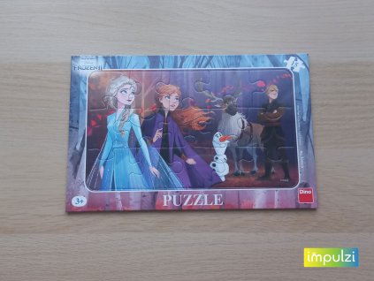Puzzle Frozen 2 Elsa, Anna a priatelia