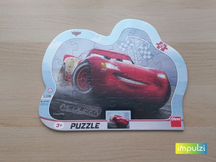 Puzzle Autá Blesk McQueen