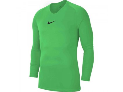 p766 sous maillot nike park first layer manches longues enfant av2611 vert