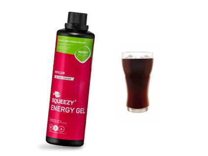 sq energy gel 500 ml cola kofein