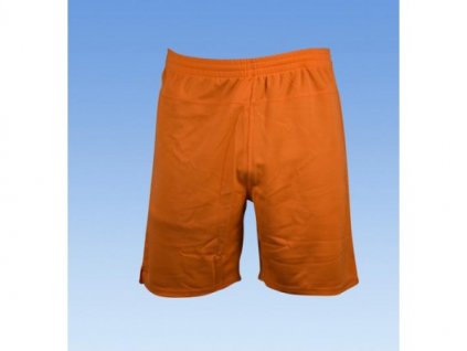 Fotbalové šortky bez loga - oranžová