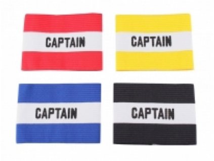 Kapitánská páska (modrá, červená, černá, žlutá)