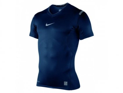 Thermo triko Nike PRO VAPOR SS V-NECK TOP 359251 475