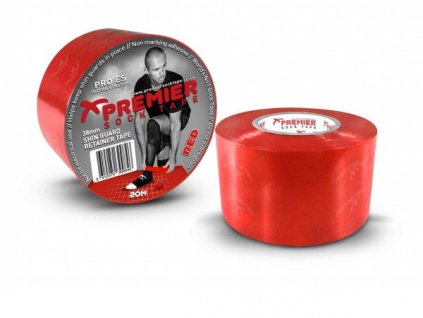 Tejpovací páska Premier Sock Tape 38mm Shin Guard Retainer Tape