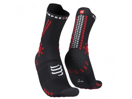 Pro Racing Socks v4.0 Trail Black/Red T1