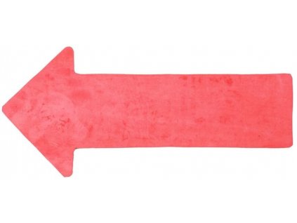 Arrow značka na podlahu červená
