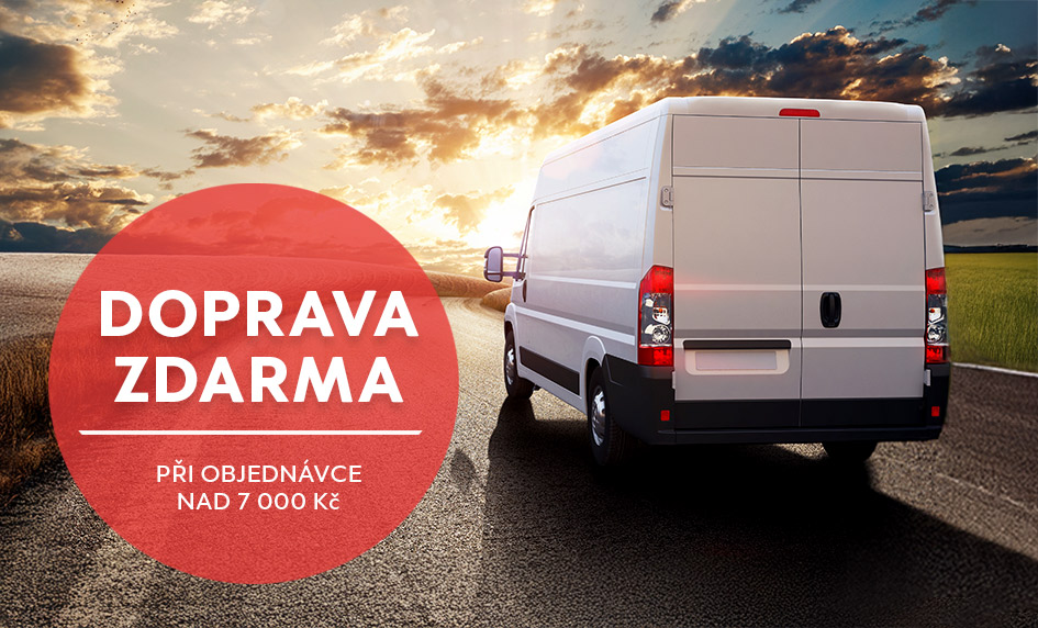 doprava zdarma nad 7000,-Kč