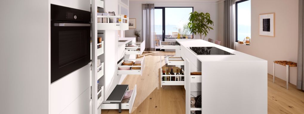 Jak vybrat šuplíky do kuchyně