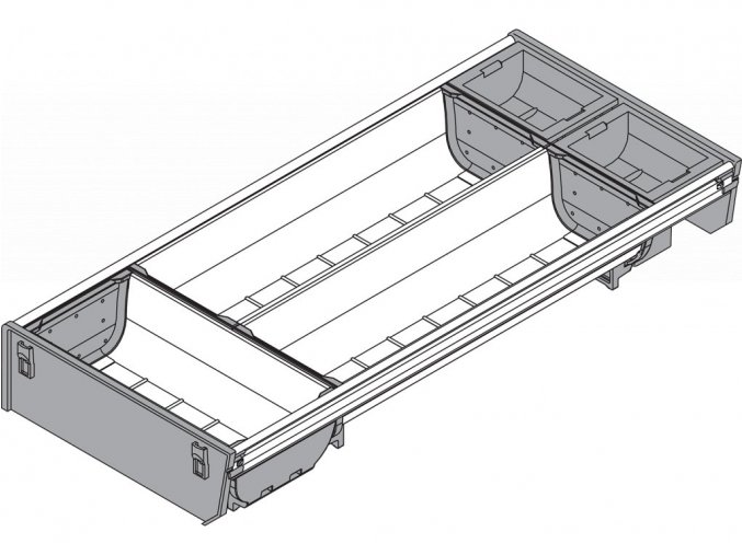 Sada misek BLUM sirka korpusu 300 399 mm obr